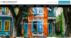 Desktop Screenshot of labelleesplanade.com