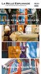 Mobile Screenshot of labelleesplanade.com