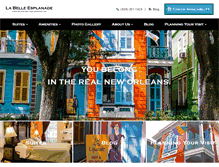 Tablet Screenshot of labelleesplanade.com